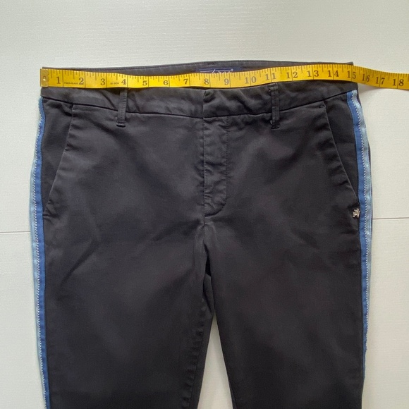 NICKJEAN Amsterdam Mid Rise Casual Stretch Pants Charcoal Wash USA 30 (UK 8) - Picture 12 of 16